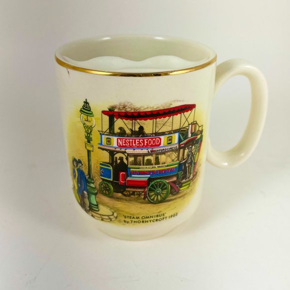 Handcrafted Mustache Guard Cup & Wax KIT from England, by Lord Nelson Pottery - Picture 2 of 11